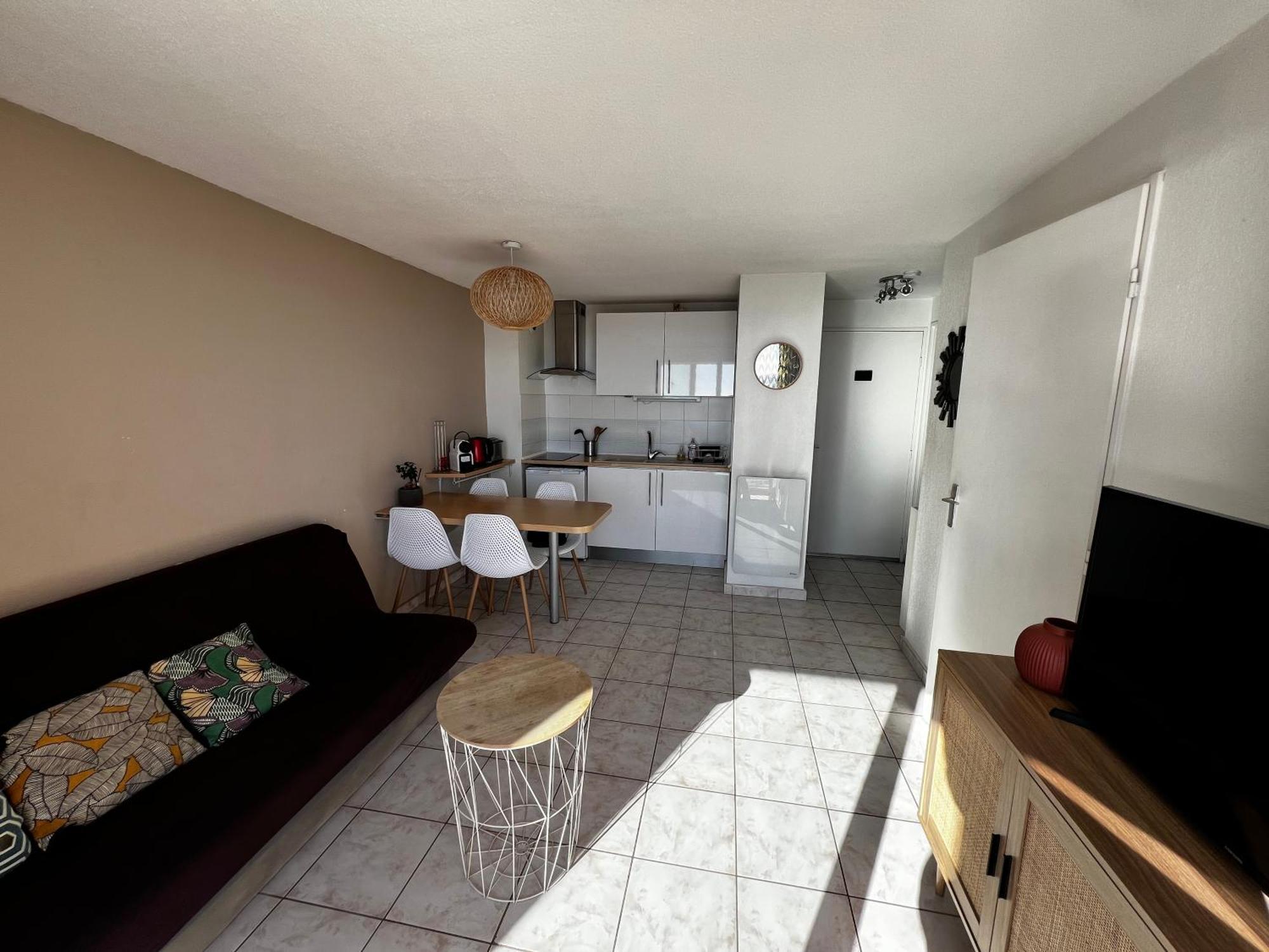 Appartement Vue Mer Valras Plage Eksteriør bilde