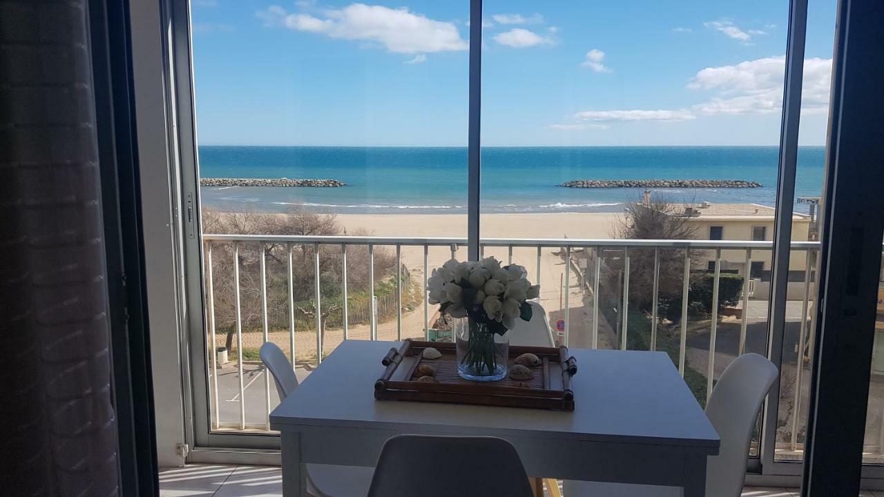 Appartement Vue Mer Valras Plage Eksteriør bilde